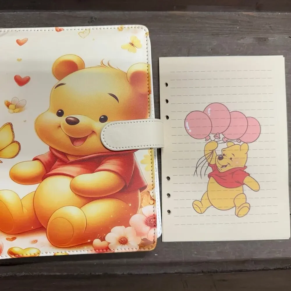 Winnie The Pooh A5 Binder Bundle